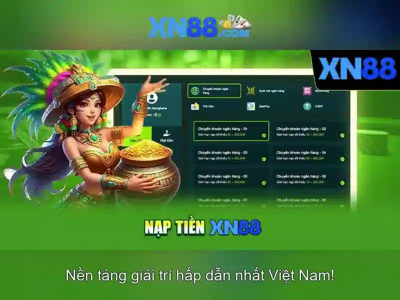 xn88: Nền tảng trò chơi trực tuyến đáng tin cậy