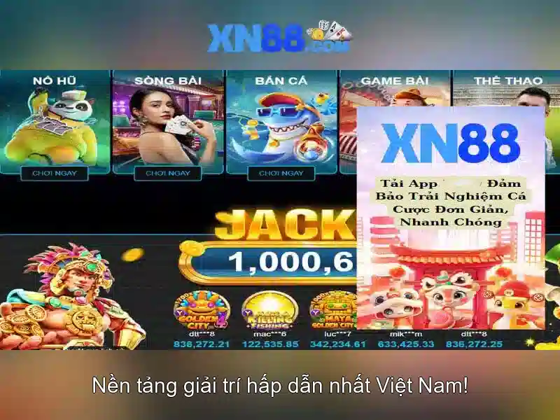 xn88: Nền tảng chơi trực tuyến an toàn và giải trí